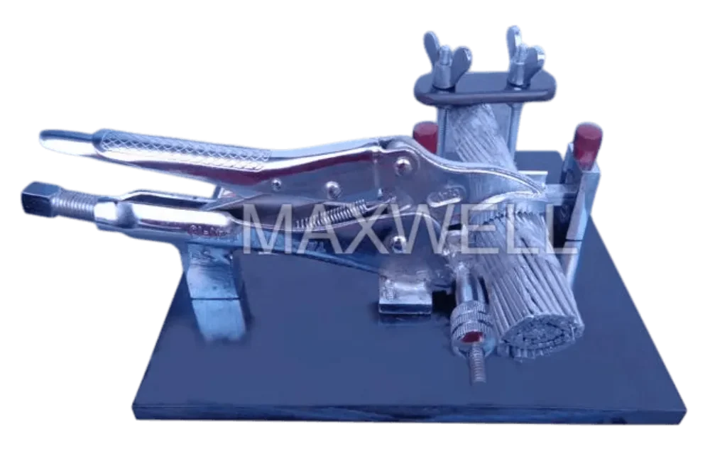 clamping system for cable industry