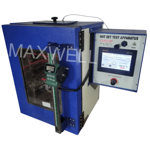 Hot Set Test Apparatus HMI Display As Per IS Part