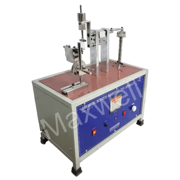 Impact Abrasion & Scratch Resistance Test Apparatus