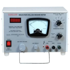 million megohm meter or insulation tester