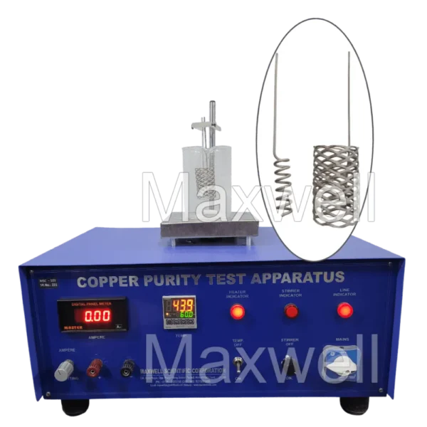 Lab Tested For Purity Copper Purity Test Apparatus CPT-103 for Labs & Industry