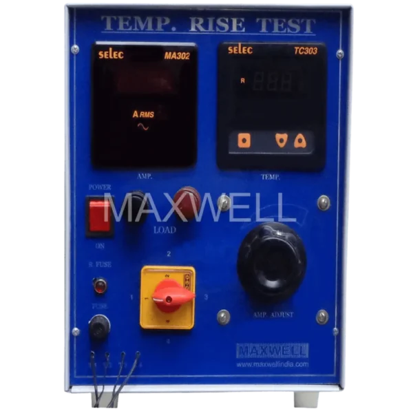 Temperature Rise Test Machine Report Temperature Rise Test as per IS 1293
