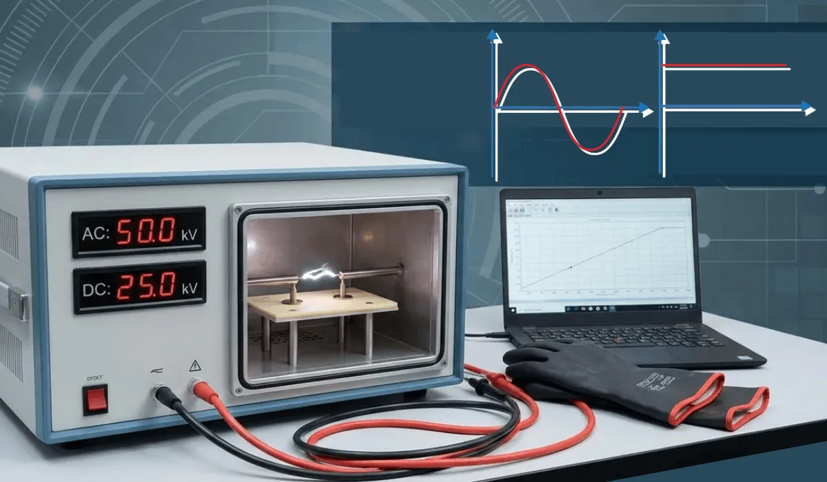 AC DC high voltage tester from Maxwell India