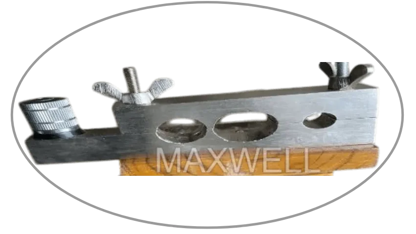 cable holding in kelvin double bridge for big circular cables