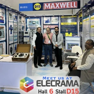 foreign visitors meeting Maxwell POCs during participation in elecrama 2025