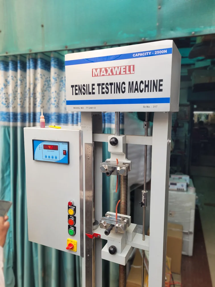 Tensile Testing Machine of capacity 2500 Newton