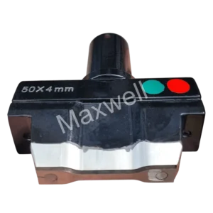 Hardened steel dumbbell cutting die for laboratory sample preparation