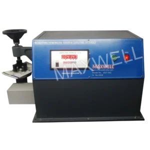 Digital Bursting Strength Tester as per IS 1060 & ASTM D3786