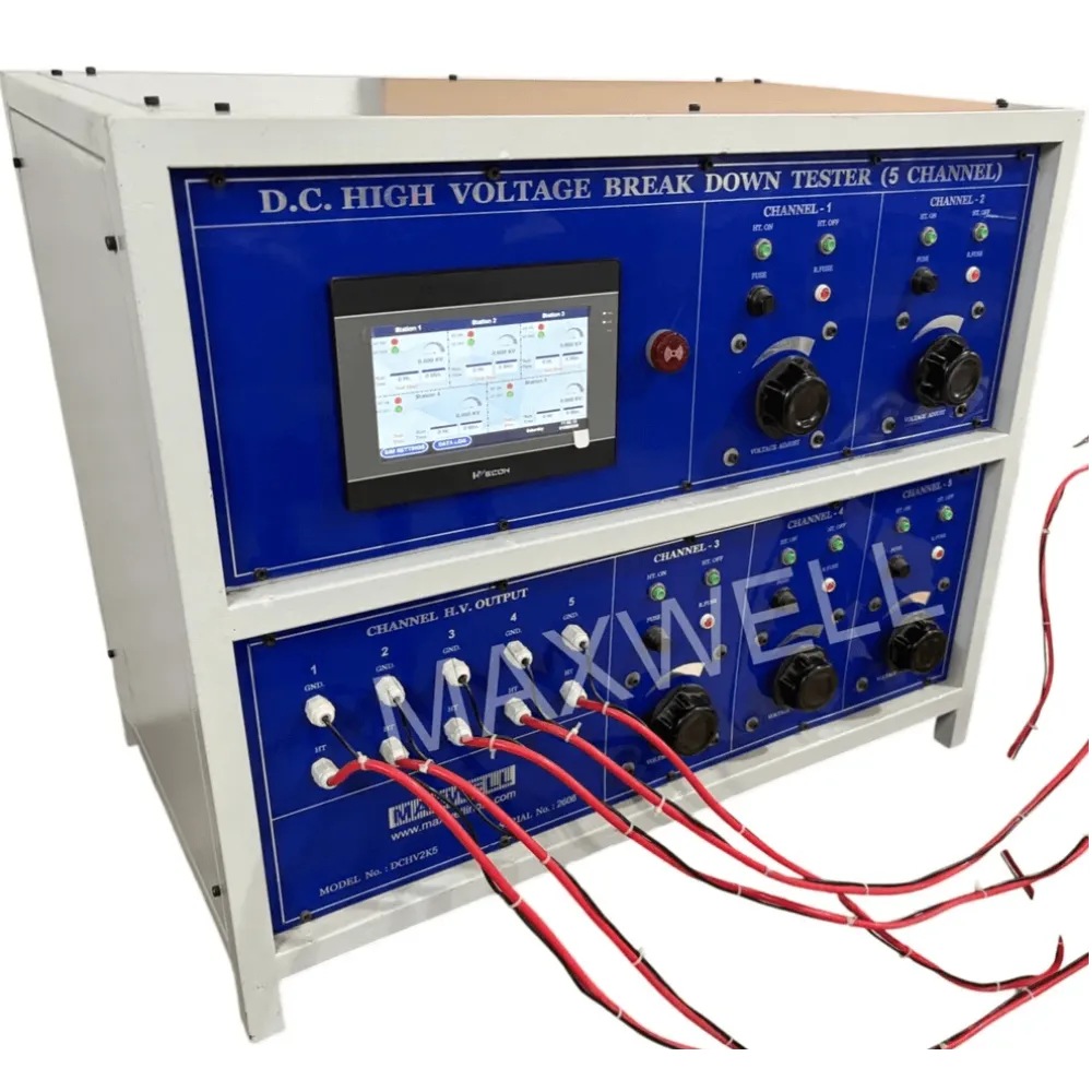 DC High Voltage 5 Channel Break Down Tester - Image 3