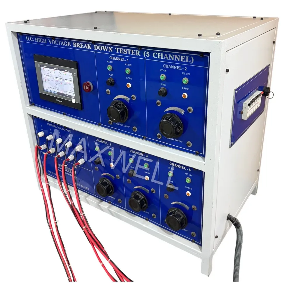 DC High Voltage 5 Channel Break Down Tester - Image 2
